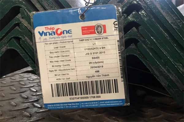 Giá thép V100 mới nhất