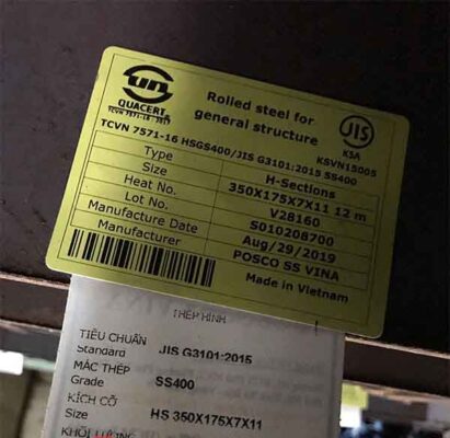 Thép hình I350 posco