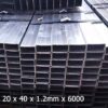 Thép hộp 20x40