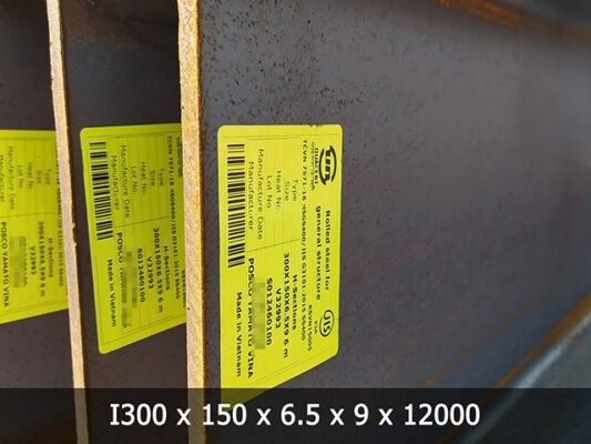 Thép hình I 300 x 150 x 6.5 x 9 x 12m i300x150x6.5x9.12 2 Copy