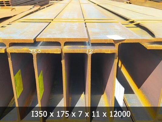 Thép hình i350x175x7x11x12m