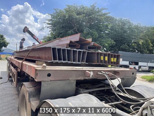 Thép hình I350x175x7x11x6