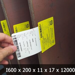 Thép hình I600x200x11x17x12m