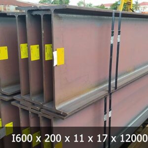 Thép hình I600x200x11x17x12 Posco