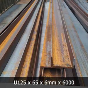 Báo giá thép U125x65x6x6m
