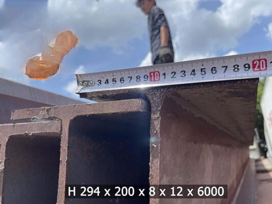 Thép H294x200x8x12m posco